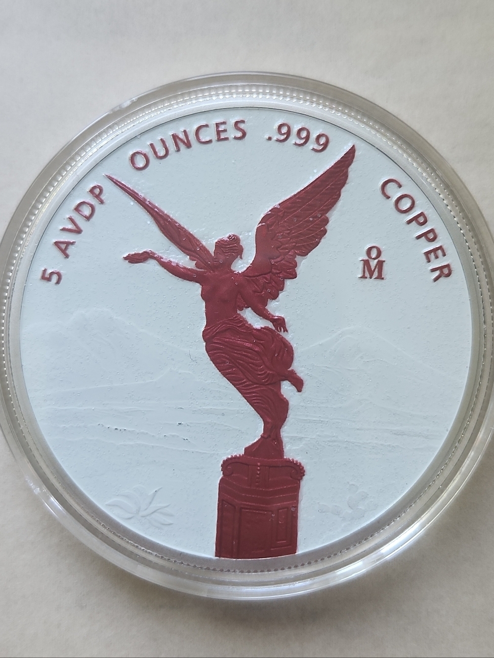 5oz Pure Copper Libertad Round